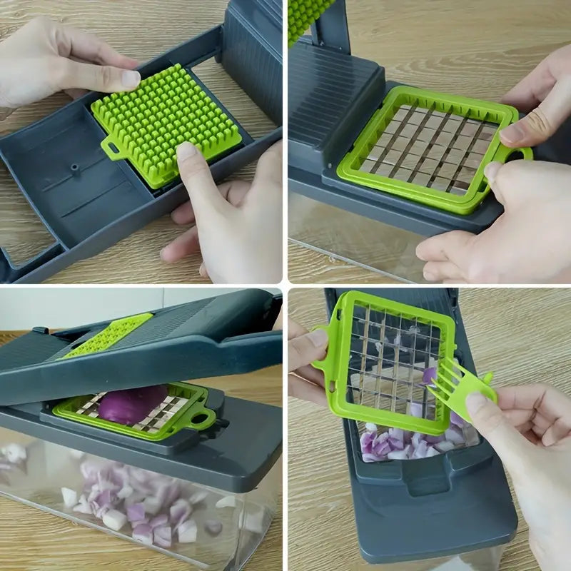 14-Piece Vegetable Chopper Kitchen Set