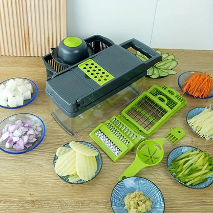 14-Piece Vegetable Chopper Kitchen Set