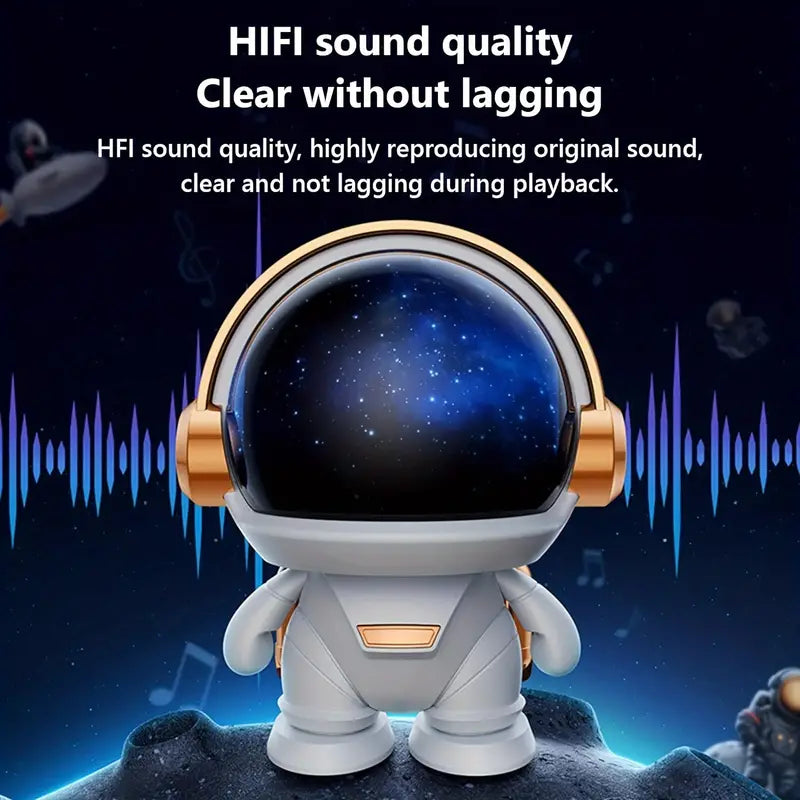 Cute Astronaut Wireless Portable Speaker