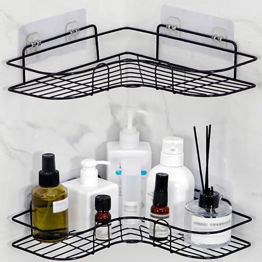 Modern Triangle Wall-Mounted Shower Caddy